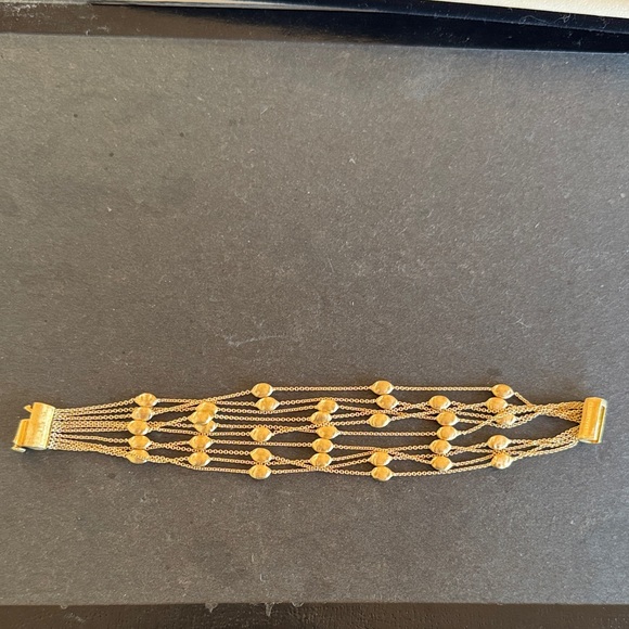 Marco Bicego Jewelry - Marco Bicego 18k Gold Multi-Row Beaded Chain Bracelet like new approx.23.8 grams